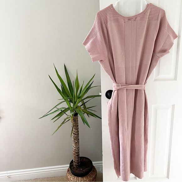 Torrid Sweater Knit Self Tie Shift Dress - Picture 8 of 9